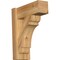 Ekena Millwork Olympic Block Rough Sawn Outlooker, Western Red Cedar, 6"W x 14"D x 18"H OUT06X14X18OLY05RWR - alternate 1